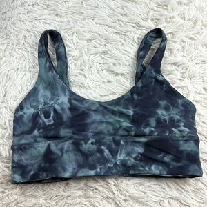 Lululemon Align Reversible Bra *Light Support, A/B Cup Diamond Dye Silver Blue